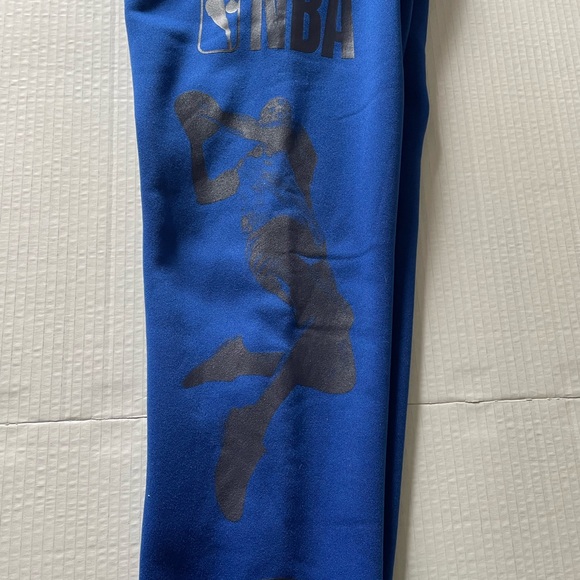 NBA Men's Jogger Basketball Pant Comfort Fit Sweatpants, Blue Size Medium - Picture 5 of 10